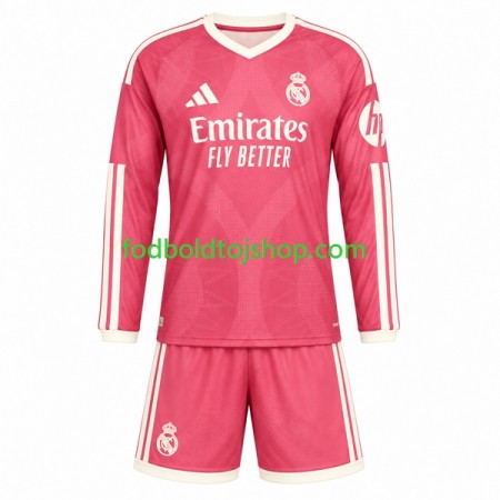 Real Madrid Børn 3. Fodboldsæt 2026-27 L/S (+ Korte bukser)